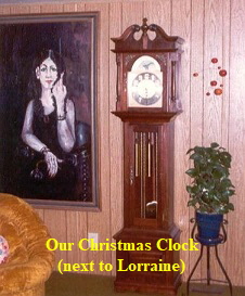 Christmas Grandfather Clock