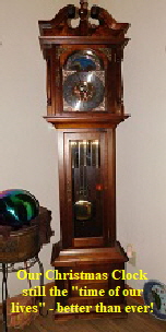 Christmas Grandfather Clock