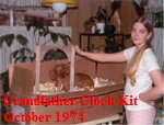 Grandfather clock OCT74 b-th